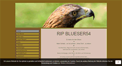 Desktop Screenshot of blueser54.de