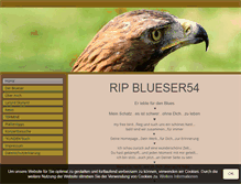 Tablet Screenshot of blueser54.de